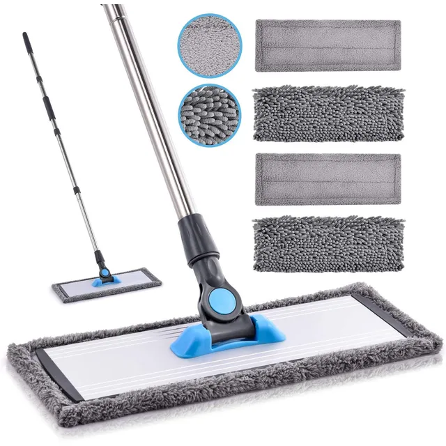 MANGOTIME Flat Floor Mop FM-02 – Grey